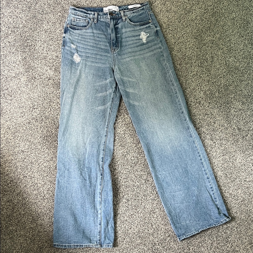 Sam Edelman Denim Blue Wide Leg Jeans